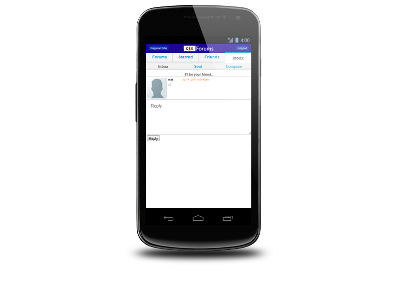 CIX on Mobile Phone Screen Shot 3